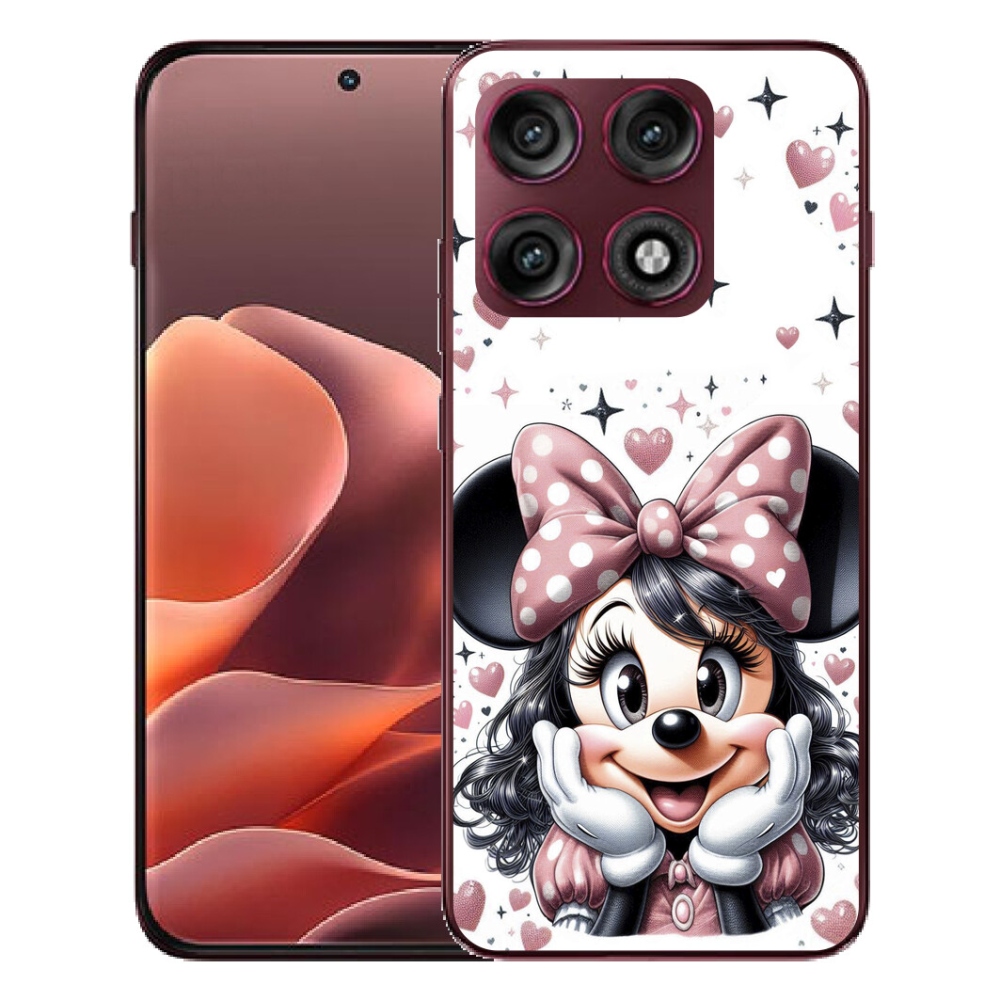 Gélový kryt mmCase na Motorola Edge 70 Pro - minnie
