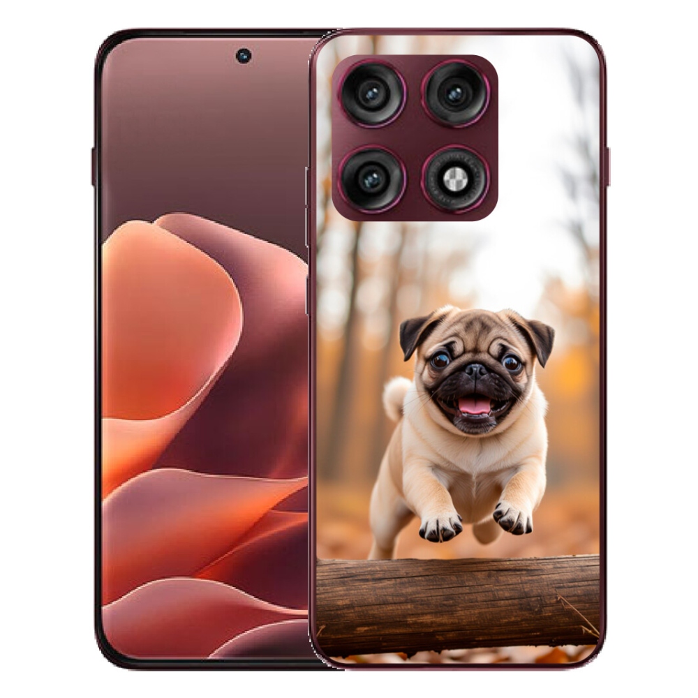 Gélový kryt mmCase na Motorola Edge 70 Pro - mops 2