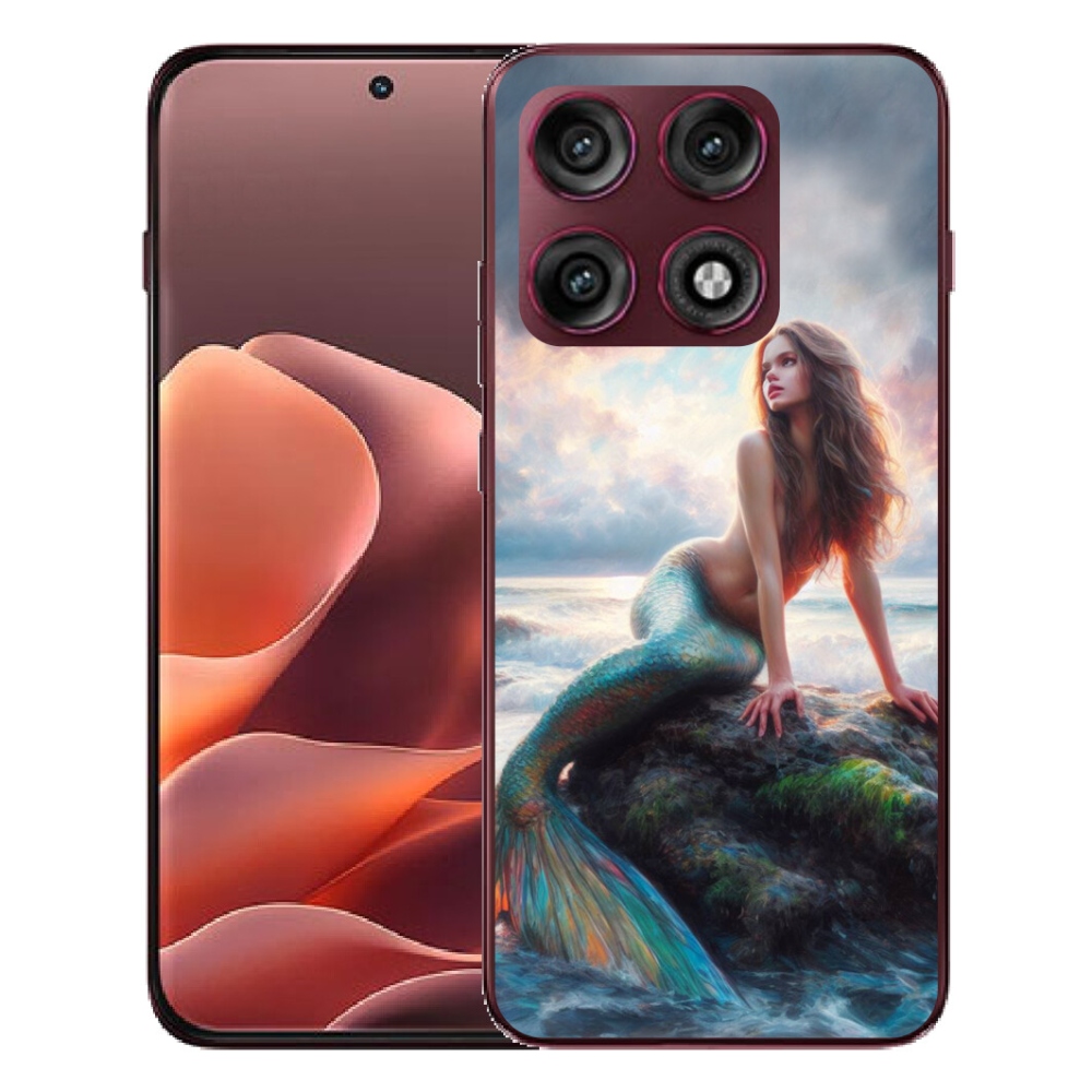 Gélový kryt mmCase na Motorola Edge 70 Pro - morská panna