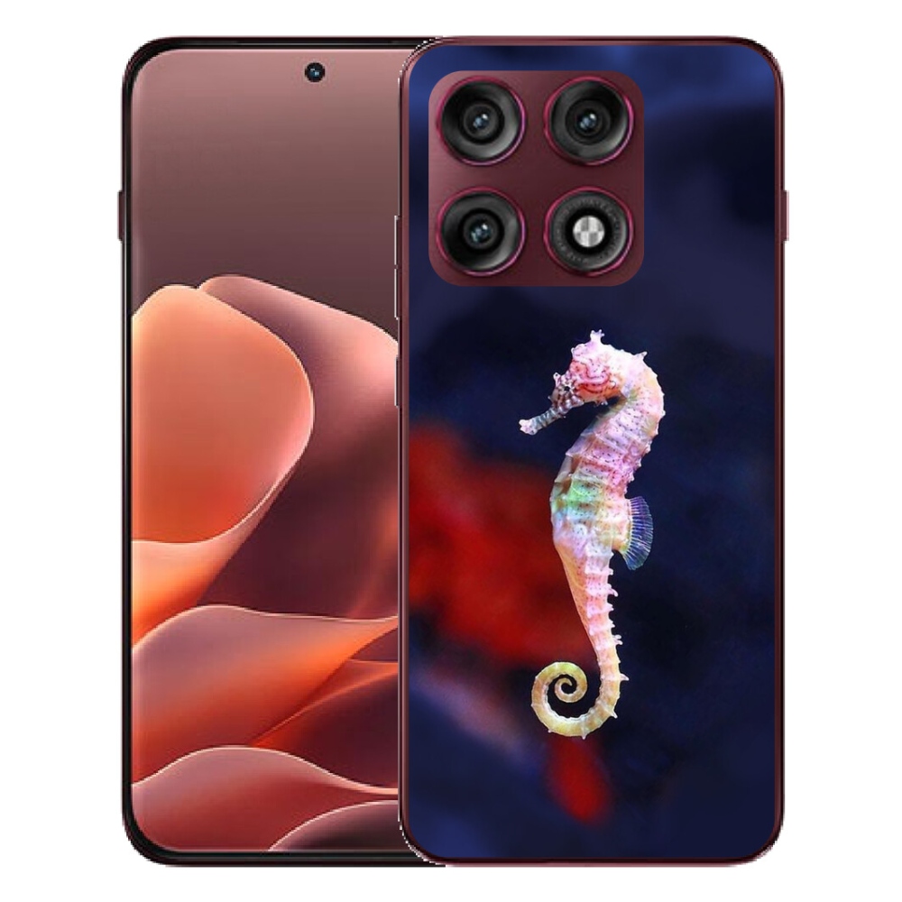 Gélový kryt mmCase na Motorola Edge 70 Pro - morský koník