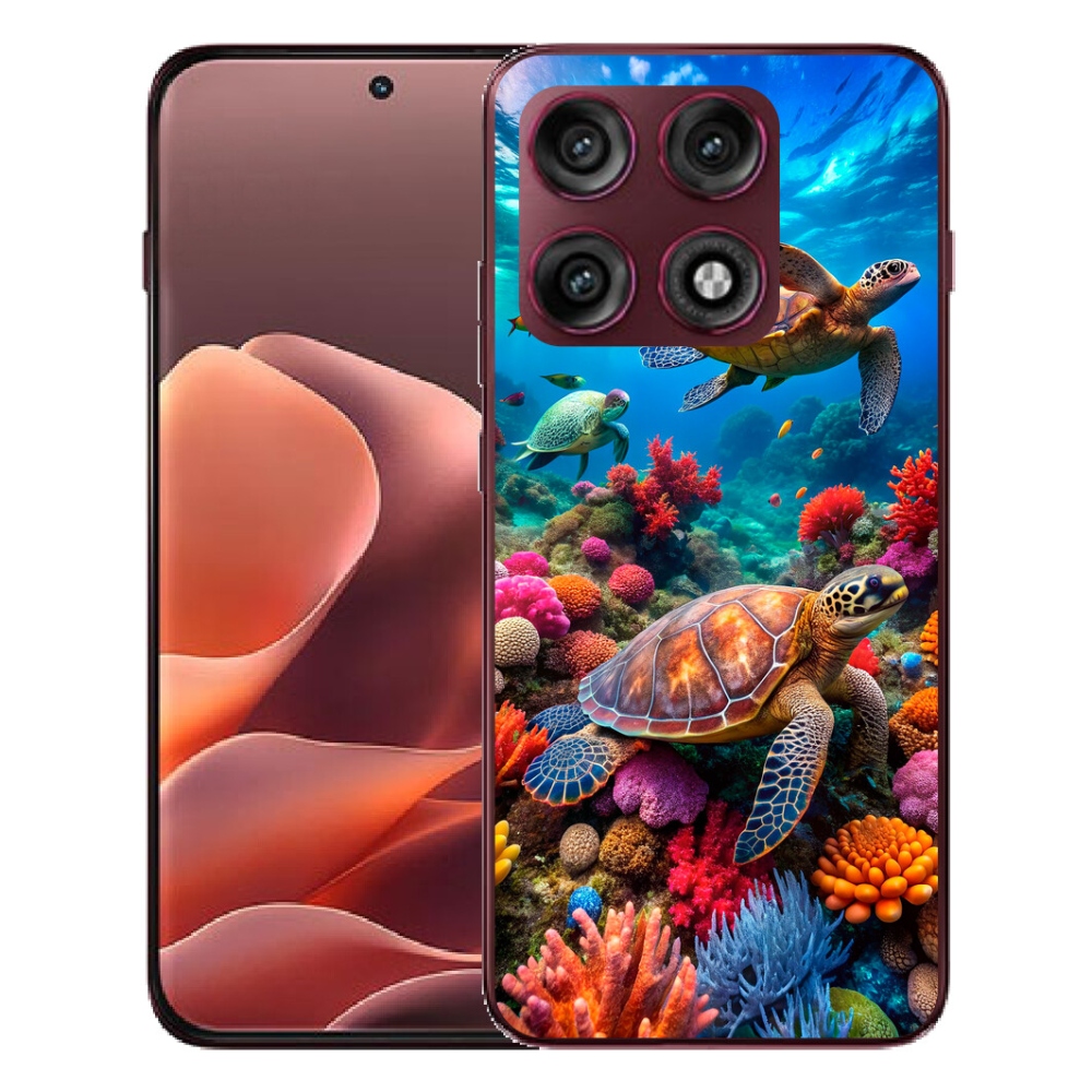 Gélový kryt mmCase na Motorola Edge 70 Pro - morský svet 2