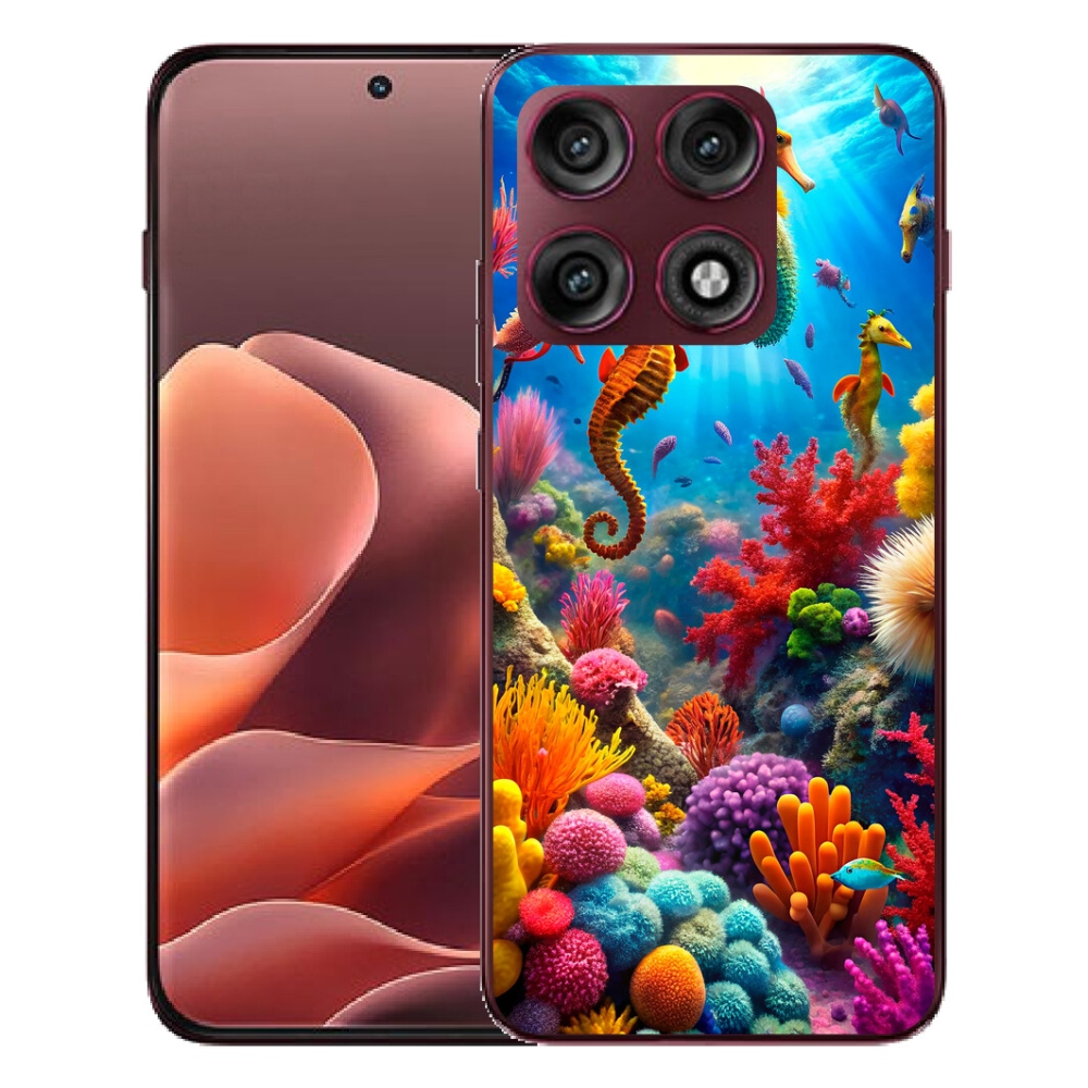 Gélový kryt mmCase na Motorola Edge 70 Pro - morský svet 3