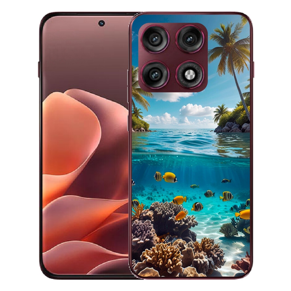 Gélový kryt mmCase na Motorola Edge 70 Pro - morský svet 4