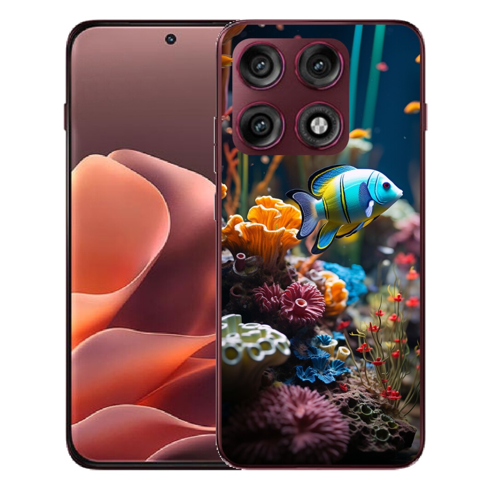Gélový kryt mmCase na Motorola Edge 70 Pro - morský svet 5