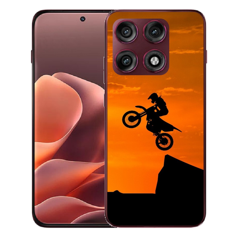Gélový kryt mmCase na Motorola Edge 70 Pro - motocross