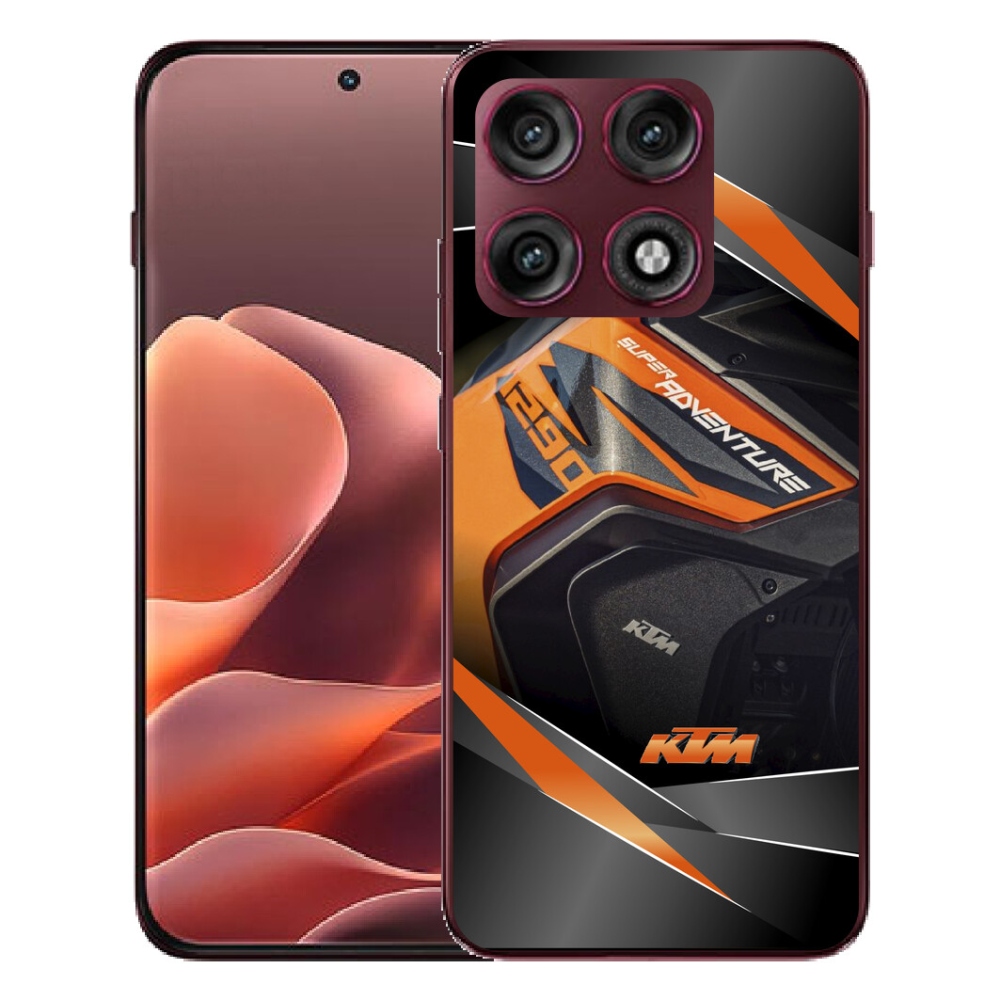Gélový kryt mmCase na Motorola Edge 70 Pro - motorka ktm