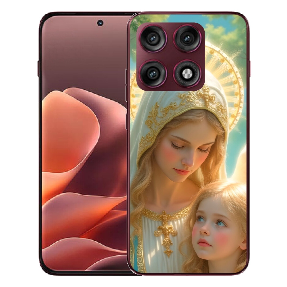 Gélový kryt mmCase na Motorola Edge 70 Pro - náboženský motív 2