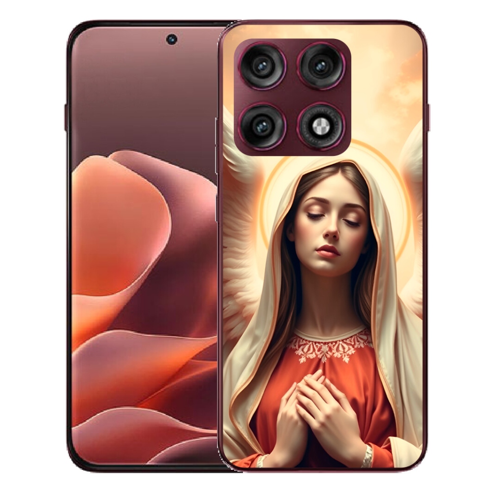 Gélový kryt mmCase na Motorola Edge 70 Pro - náboženský motív