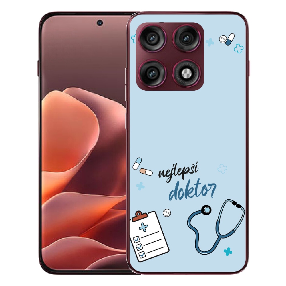 Gélový kryt mmCase na Motorola Edge 70 Pro - najlepší doktor