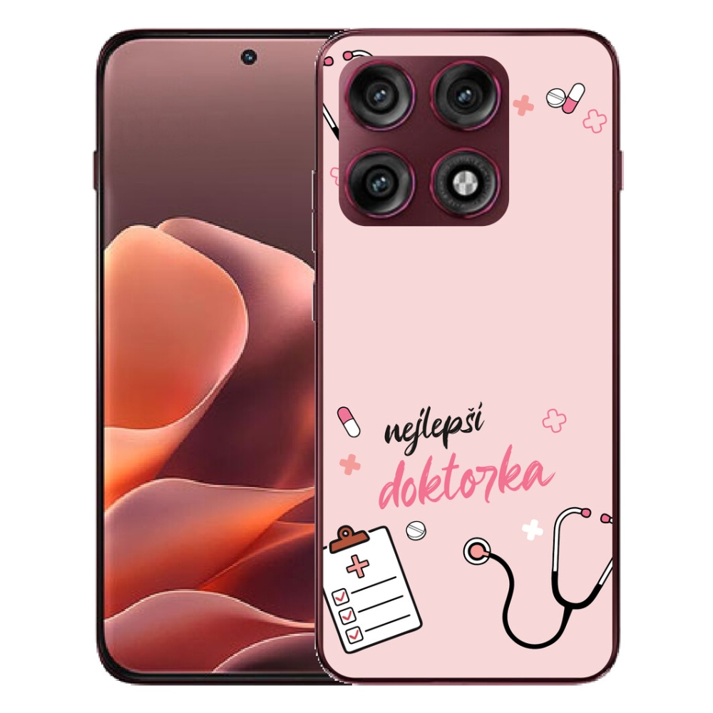 Gélový kryt mmCase na Motorola Edge 70 Pro - najlepšia doktorka