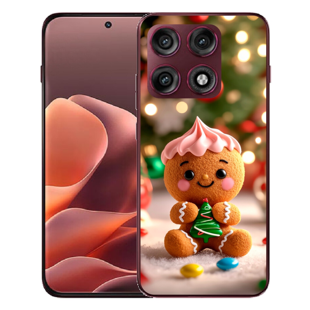 Gélový kryt mmCase na Motorola Edge 70 Pro - perníček