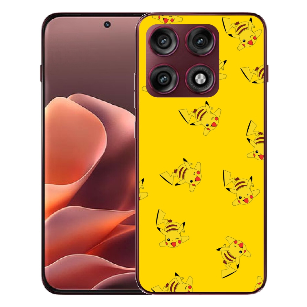 Gélový kryt mmCase na Motorola Edge 70 Pro - pikachu