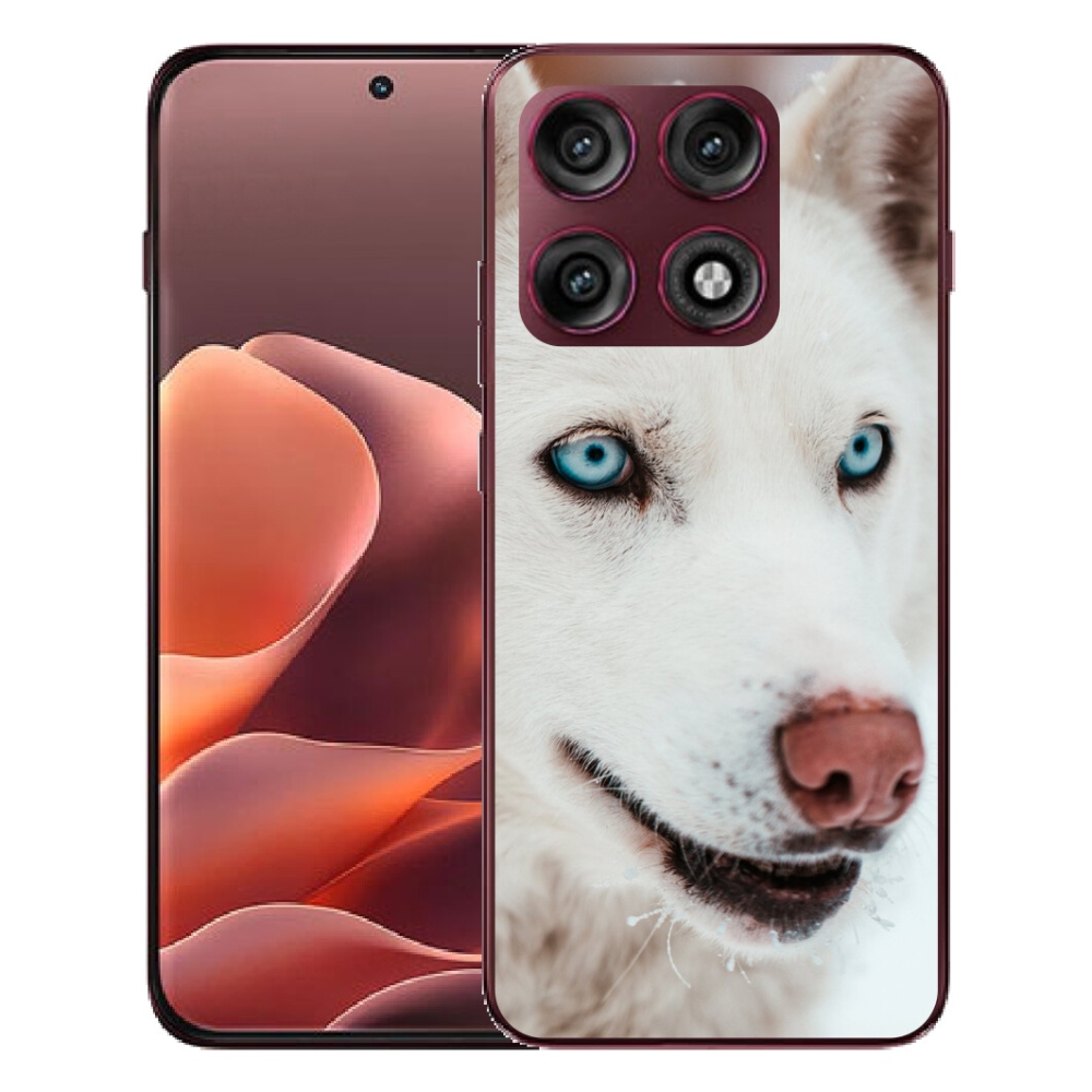 Gélový kryt mmCase na Motorola Edge 70 Pro - psí pohľad