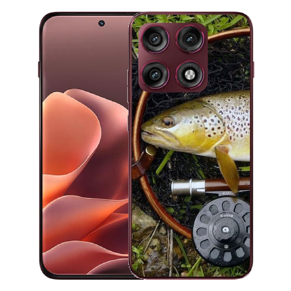 Gélový kryt mmCase na Motorola Edge 70 Pro - pstruh 2