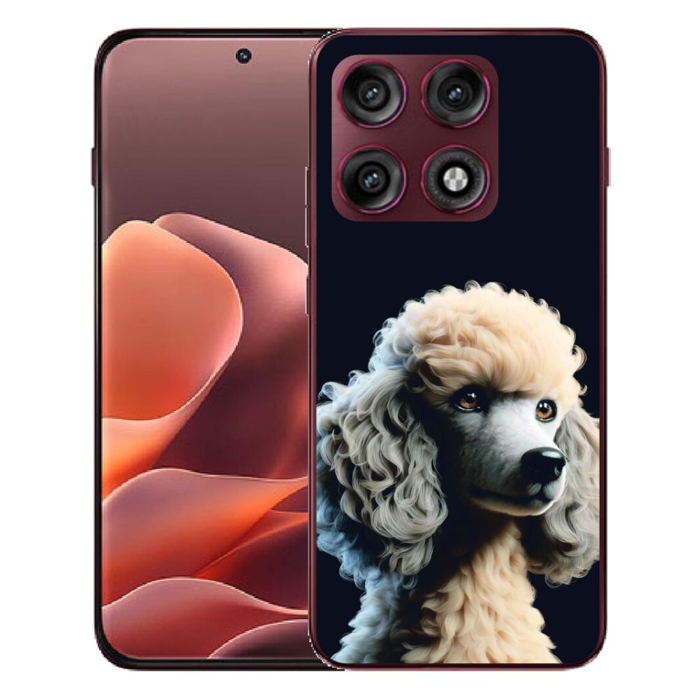 Gélový kryt mmCase na Motorola Edge 70 Pro - pudel