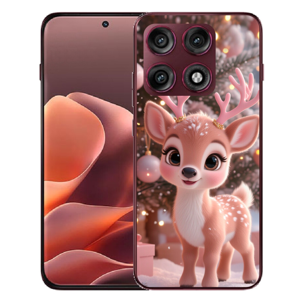 Gélový kryt mmCase na Motorola Edge 70 Pro - roztomilý sob