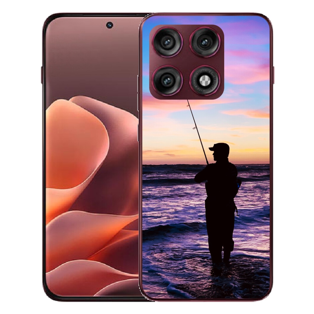 Gélový kryt mmCase na Motorola Edge 70 Pro - rybárčenie 1