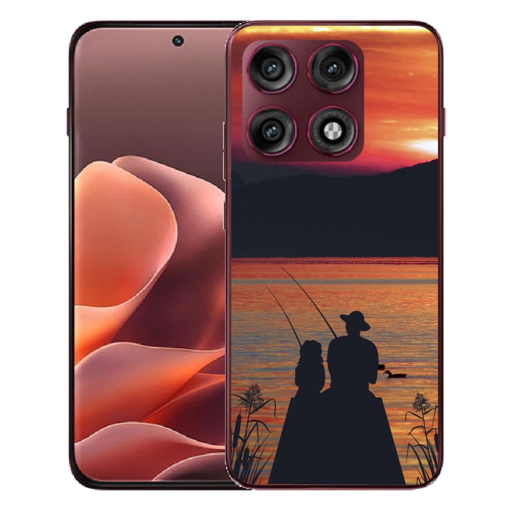 Gélový kryt mmCase na Motorola Edge 70 Pro - rybárčenie 3