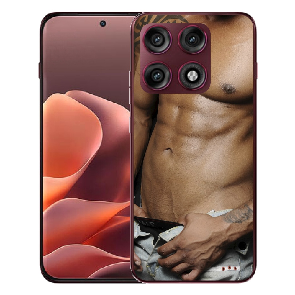 Gélový kryt mmCase na Motorola Edge 70 Pro - sexy muž