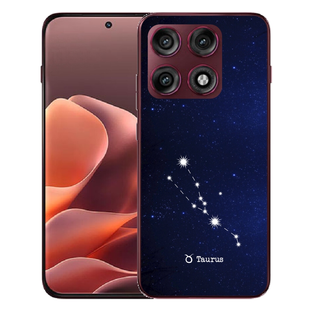 Gélový kryt mmCase na Motorola Edge 70 Pro - súhvezdie Býka