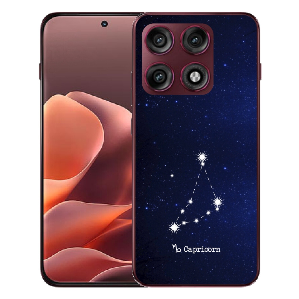 Gélový kryt mmCase na Motorola Edge 70 Pro - súhvezdie Kozorožca
