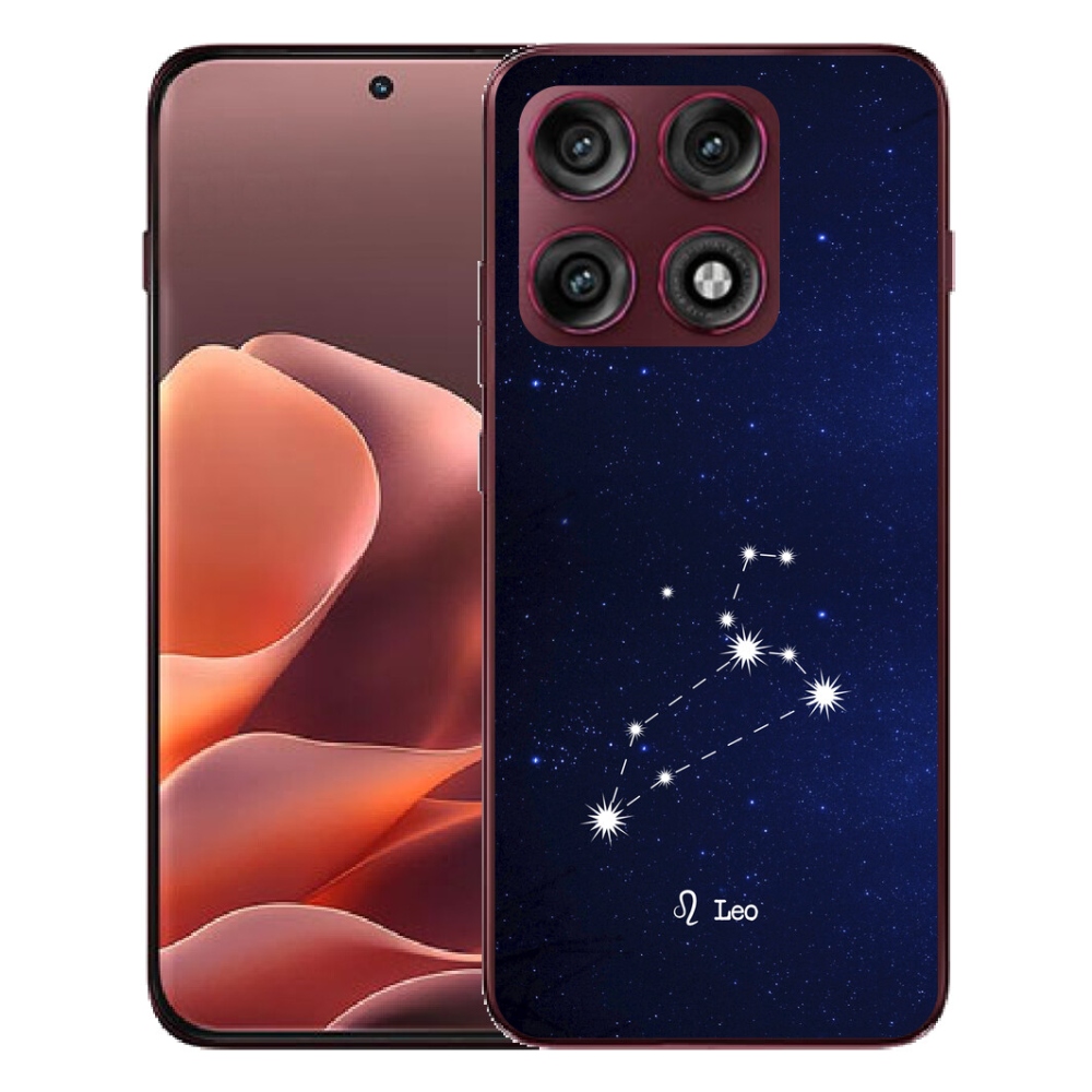 Gélový kryt mmCase na Motorola Edge 70 Pro - súhvezdie Leva