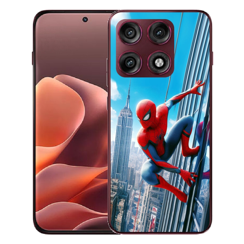 Gélový kryt mmCase na Motorola Edge 70 Pro - spiderman