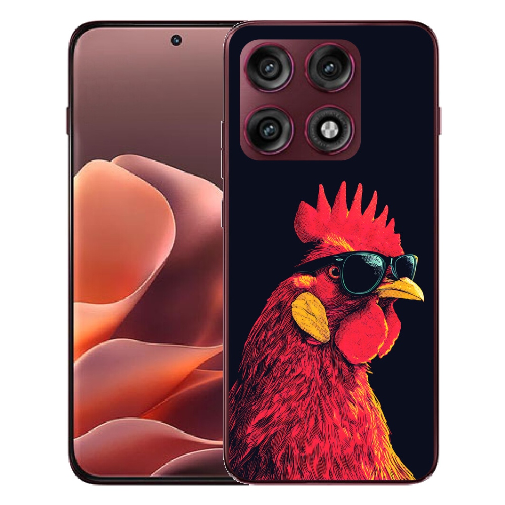 Gélový kryt mmCase na Motorola Edge 70 Pro - štýlový kohút