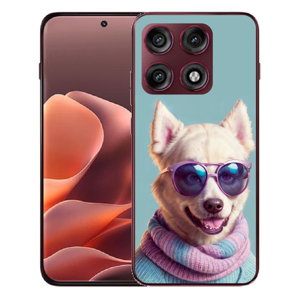 Gélový kryt mmCase na Motorola Edge 70 Pro - štýlový nemecký špic