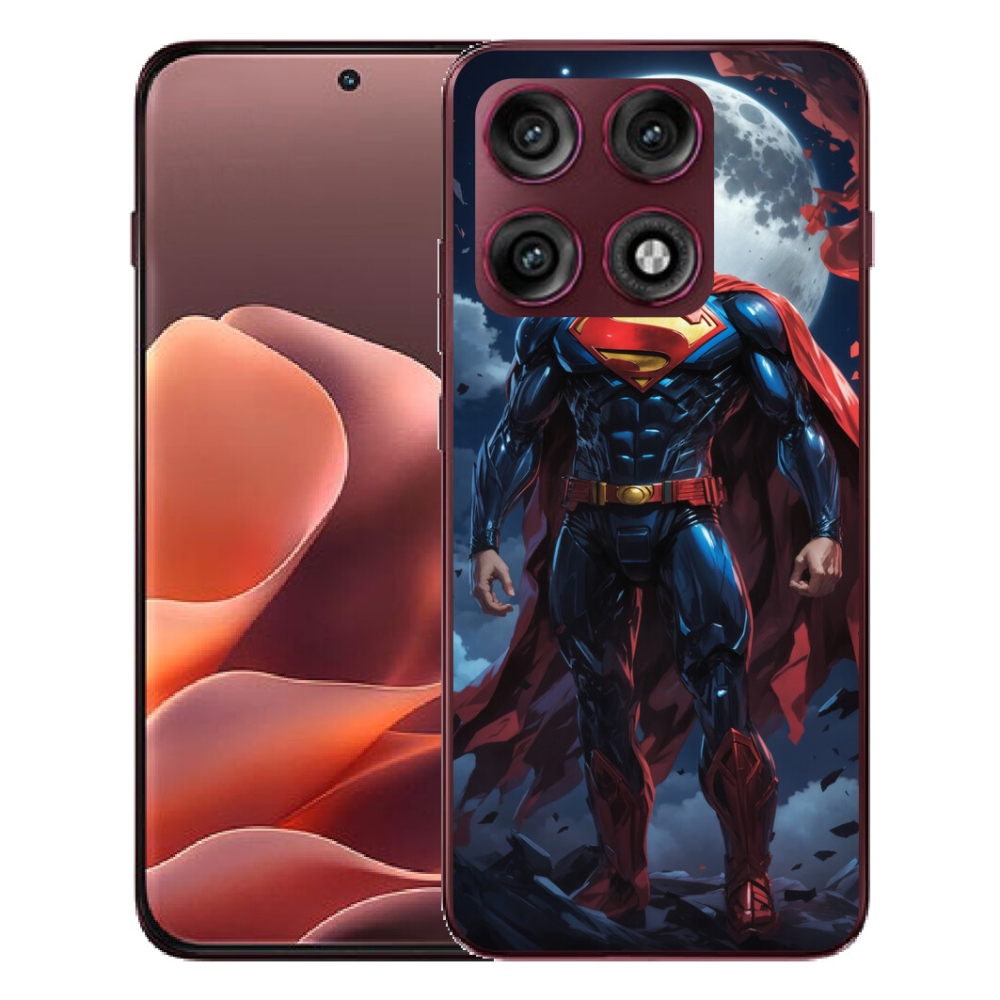 Gélový kryt mmCase na Motorola Edge 70 Pro - superman