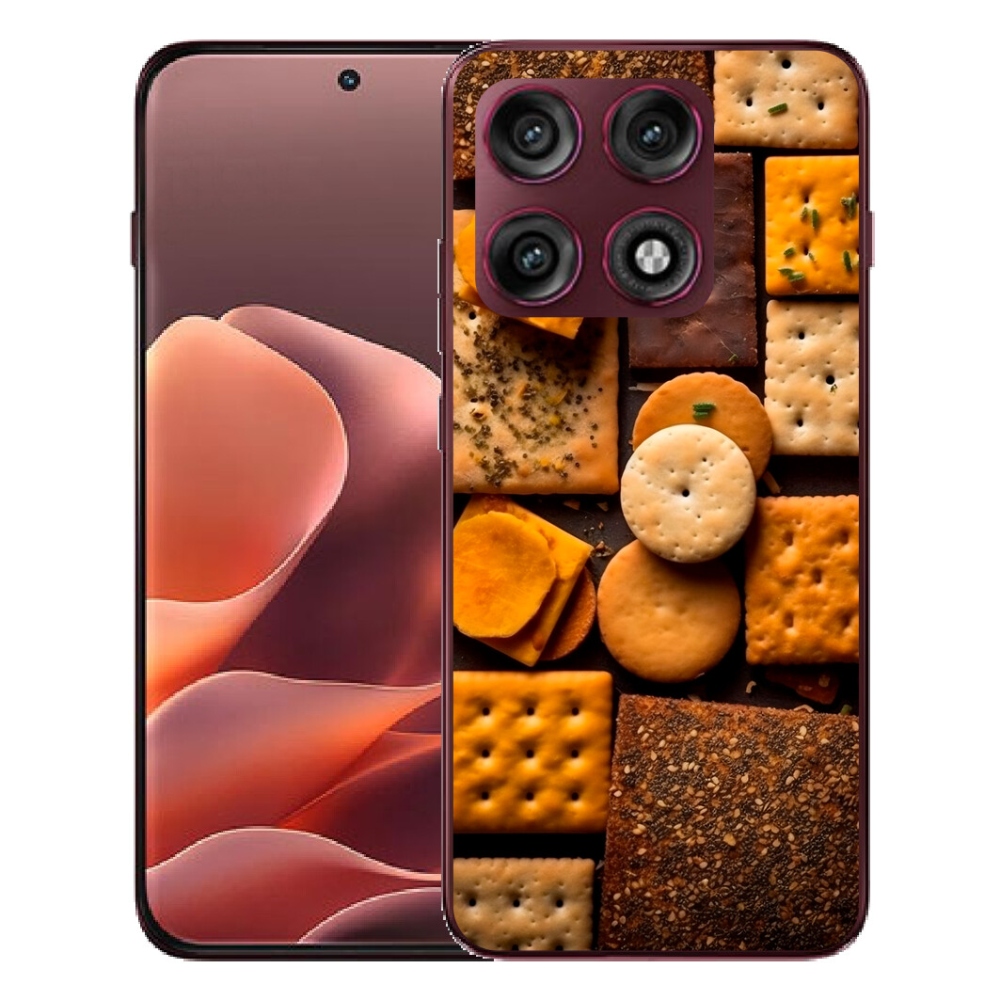 Gélový kryt mmCase na Motorola Edge 70 Pro - sušienky