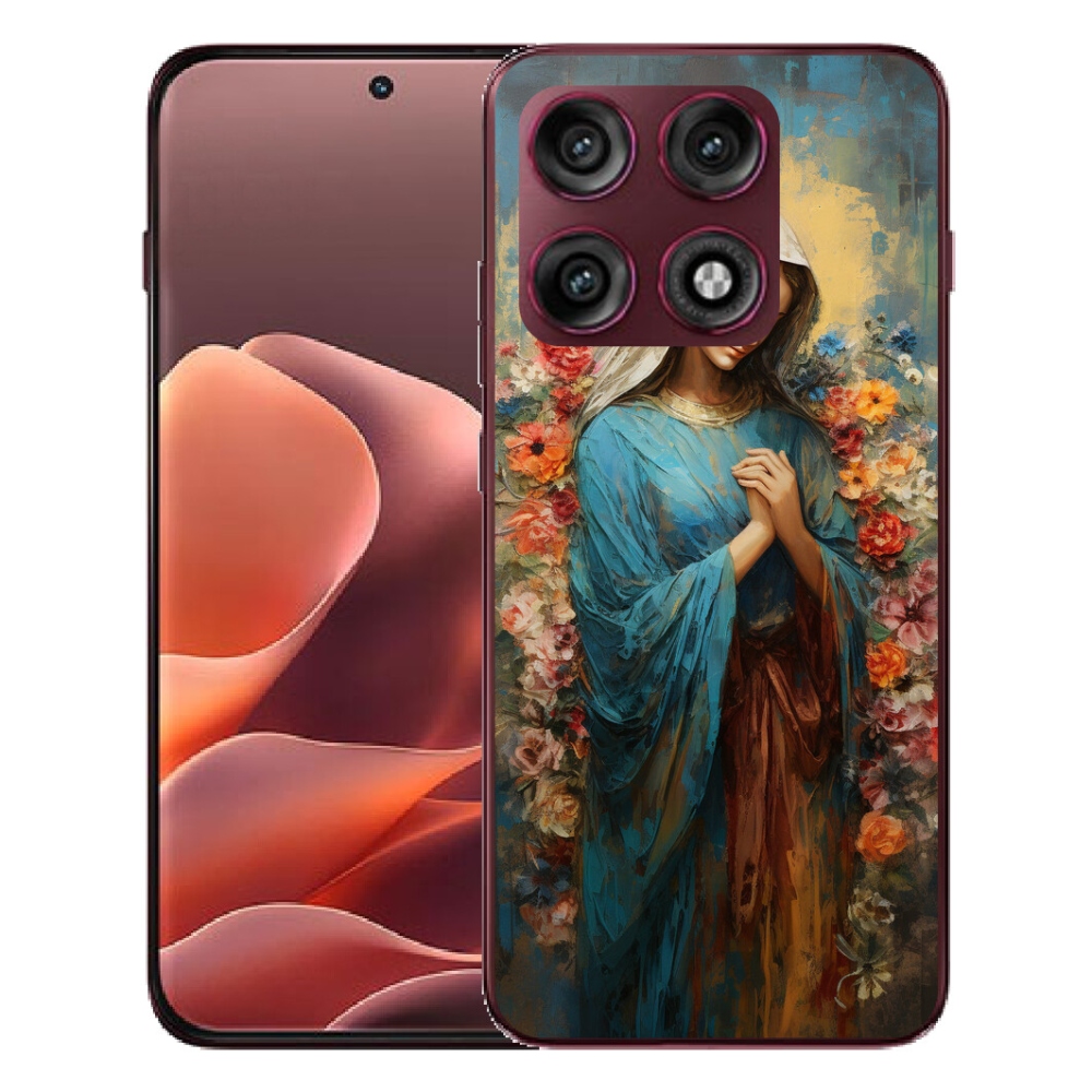 Gélový kryt mmCase na Motorola Edge 70 Pro - svätá žena