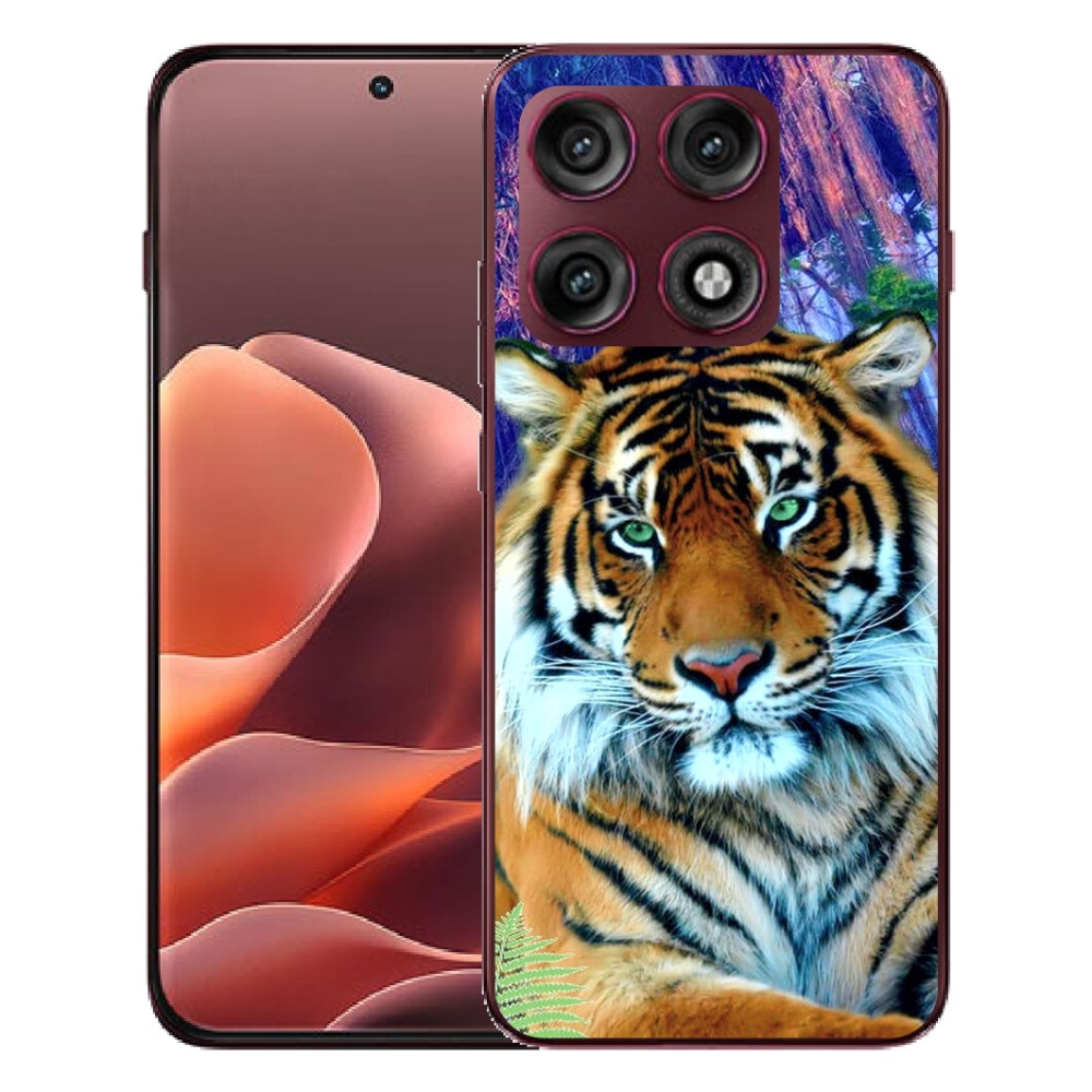 Gélový kryt mmCase na Motorola Edge 70 Pro - tiger