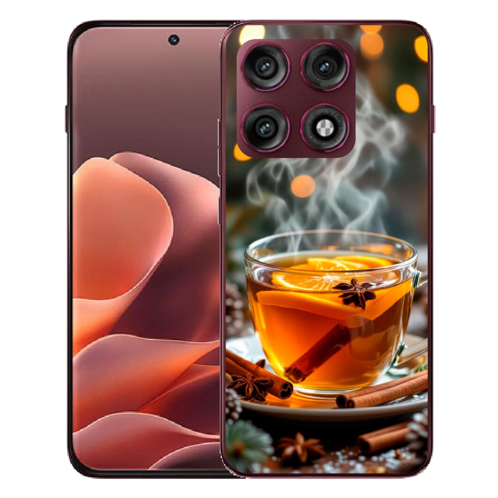Gélový kryt mmCase na Motorola Edge 70 Pro - vianočný punč