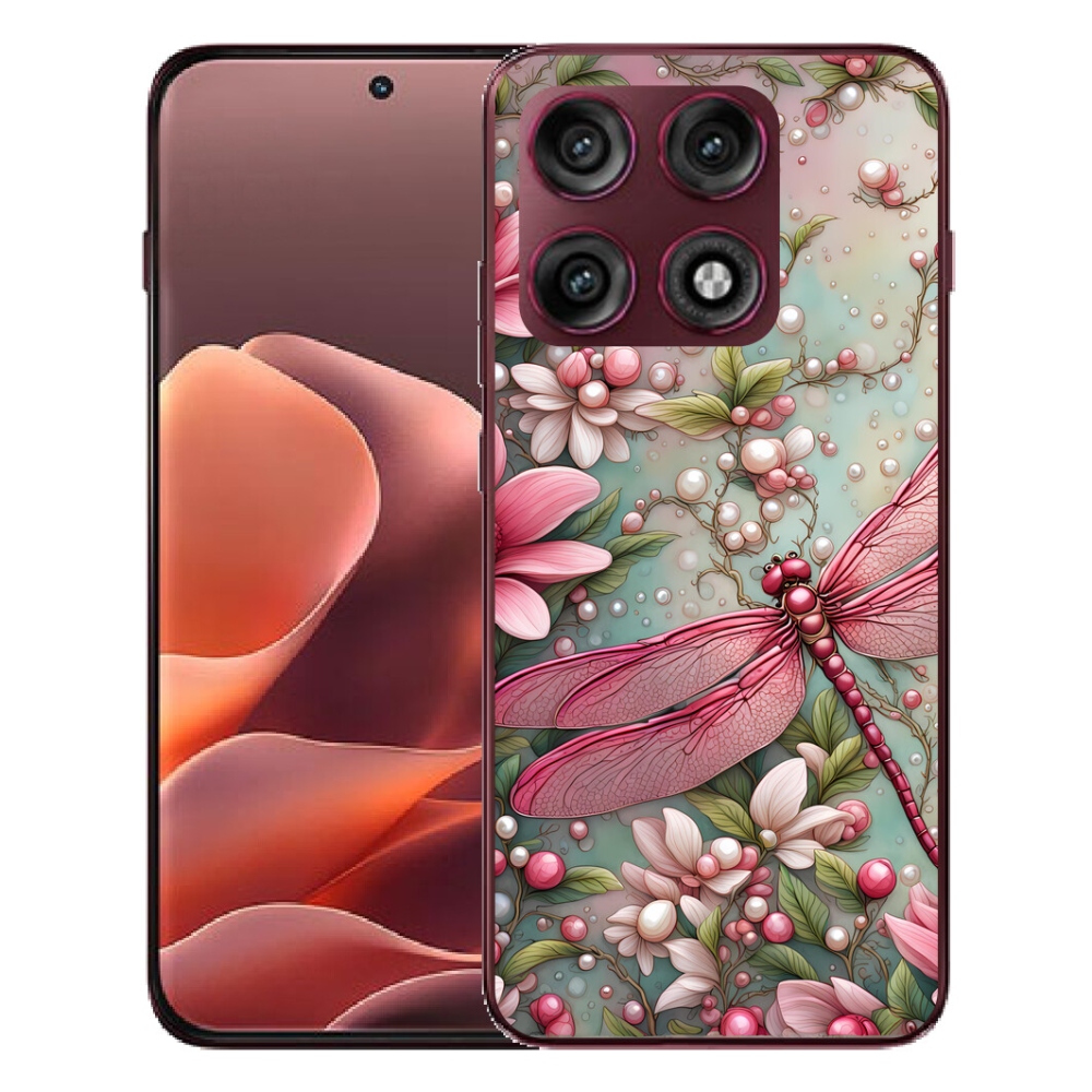 Gélový kryt mmCase na Motorola Edge 70 Pro - vážka