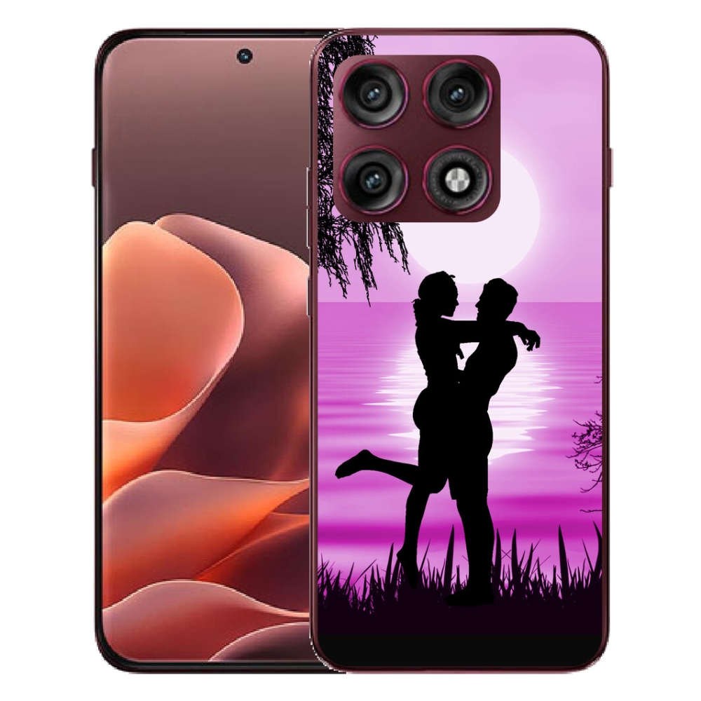Gélový kryt mmCase na Motorola Edge 70 Pro - západ slnka