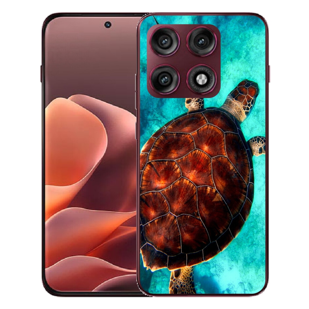 Gélový kryt mmCase na Motorola Edge 70 Pro - korytnačka