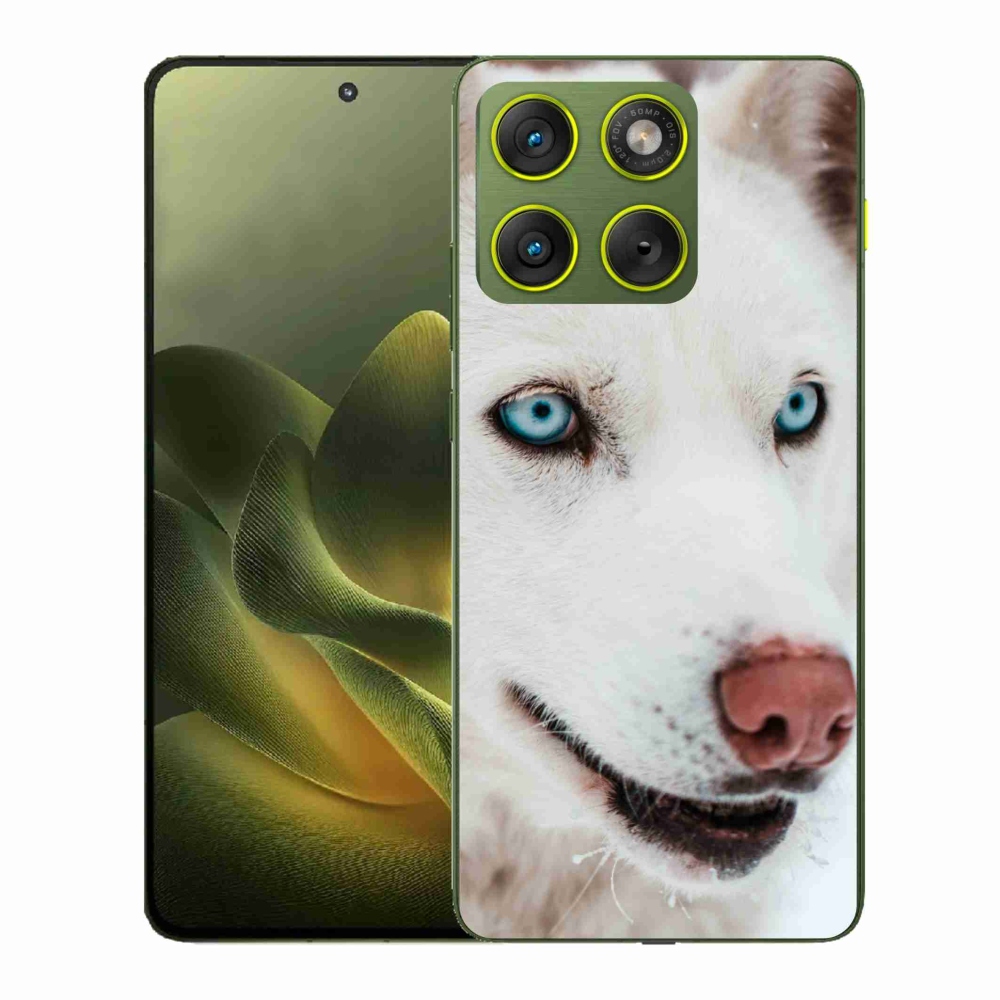Gélový kryt mmCase na Motorola Edge 70 - psí pohľad