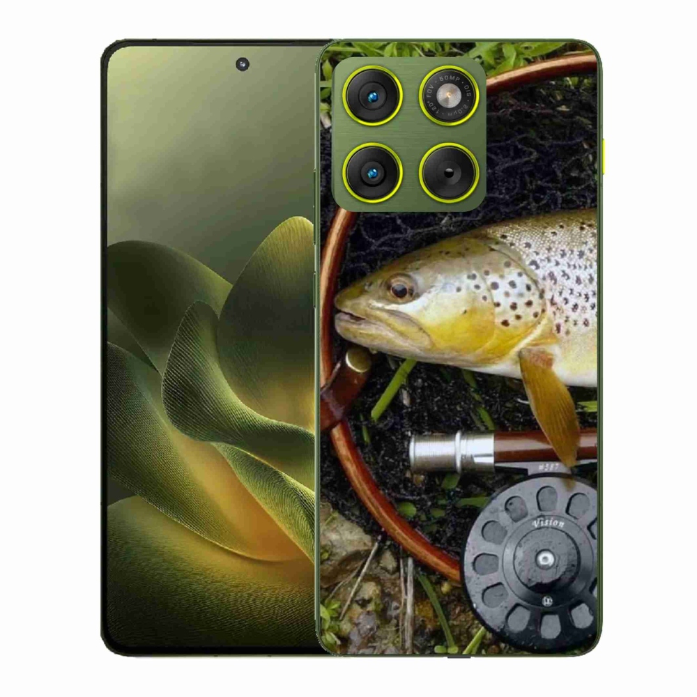 Gélový kryt mmCase na Motorola Edge 70 - pstruh 2