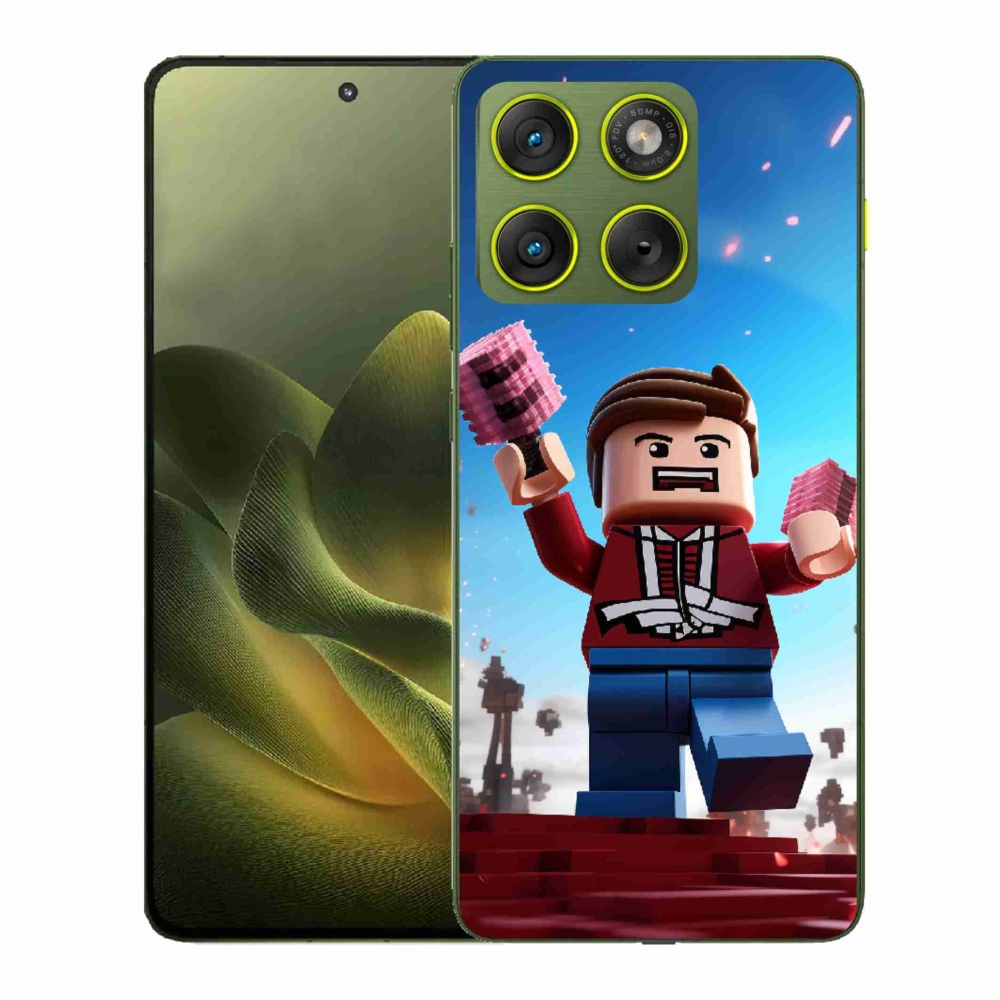 Gélový kryt mmCase na Motorola Edge 70 - roblox 2