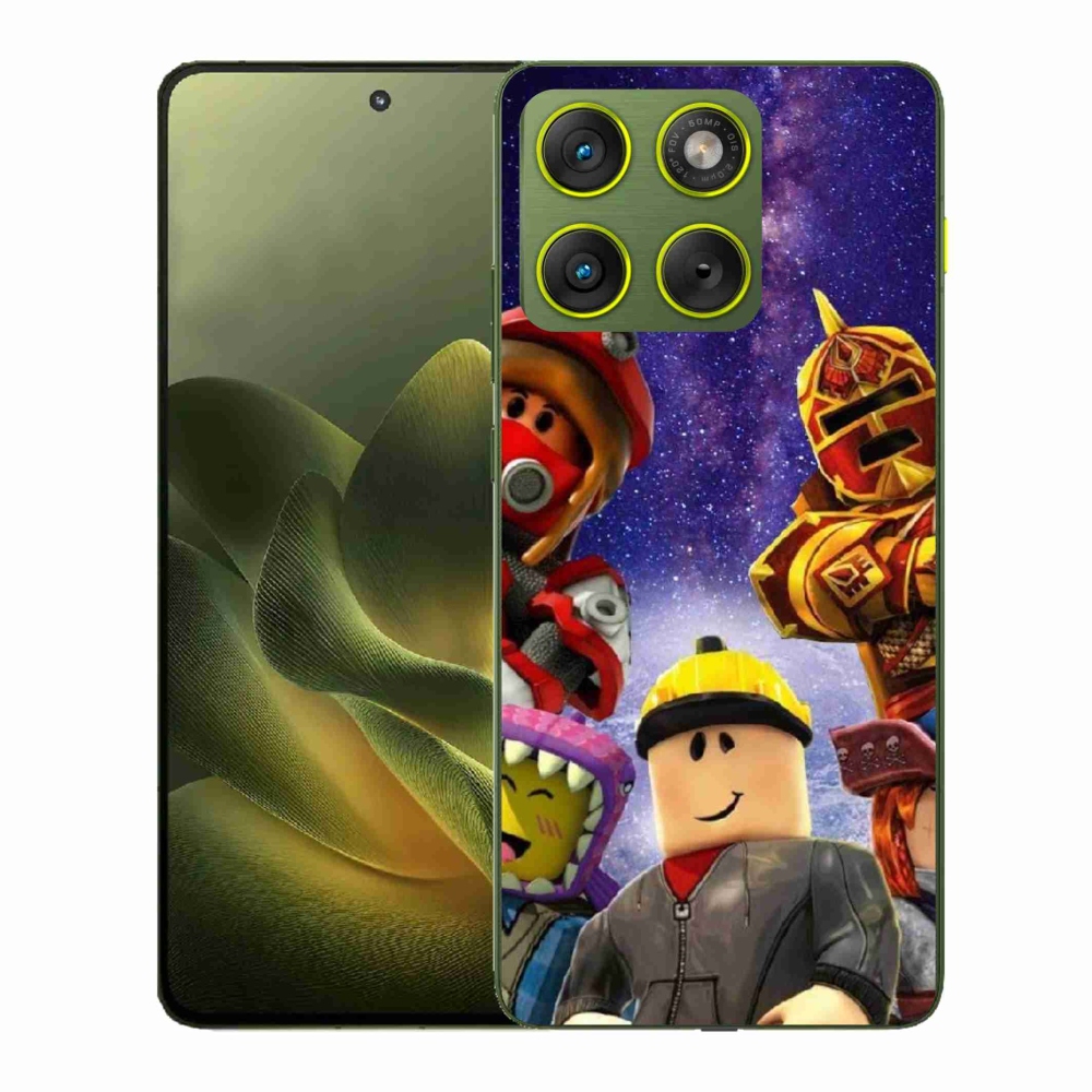 Gélový kryt mmCase na Motorola Edge 70 - roblox 3