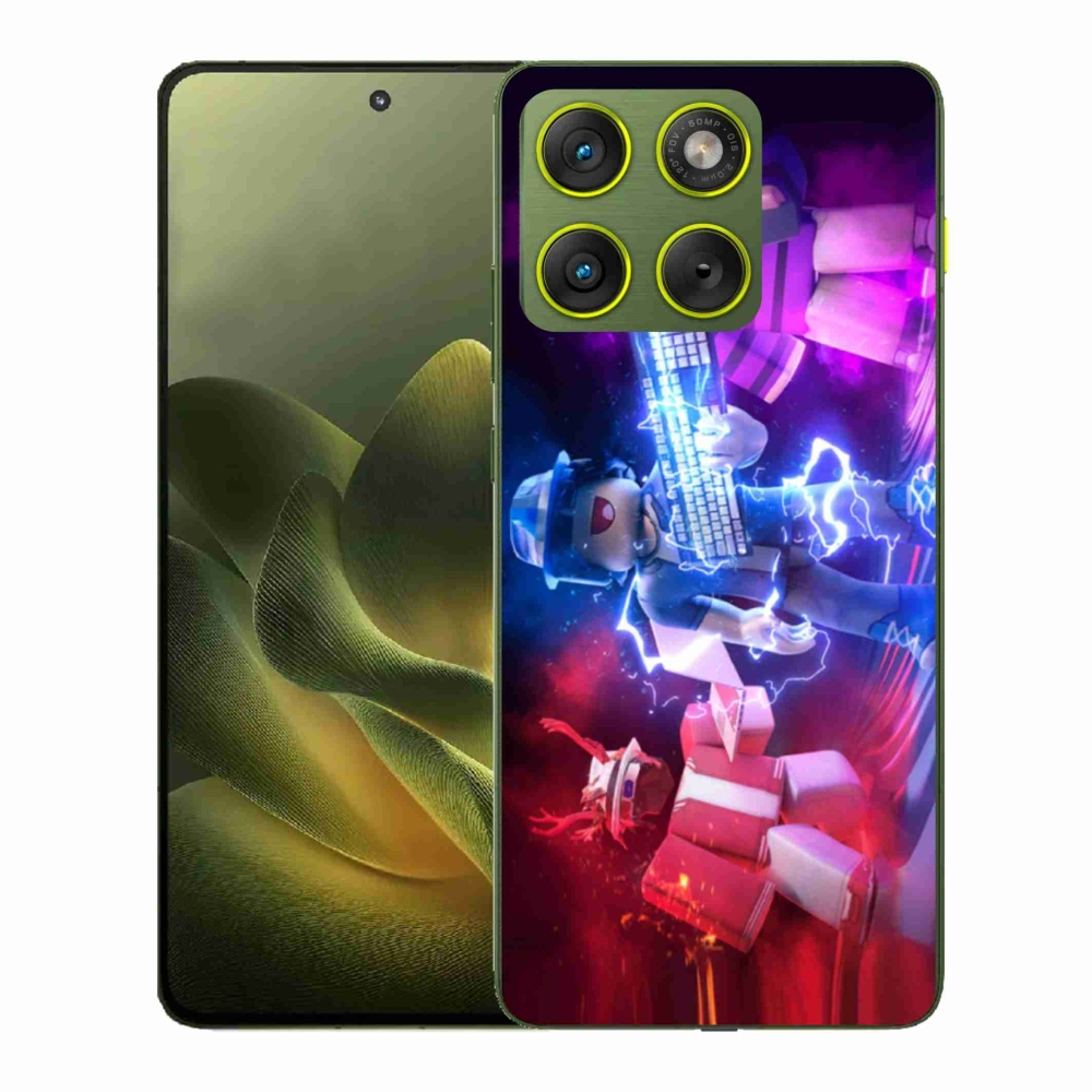 Gélový kryt mmCase na Motorola Edge 70 - roblox