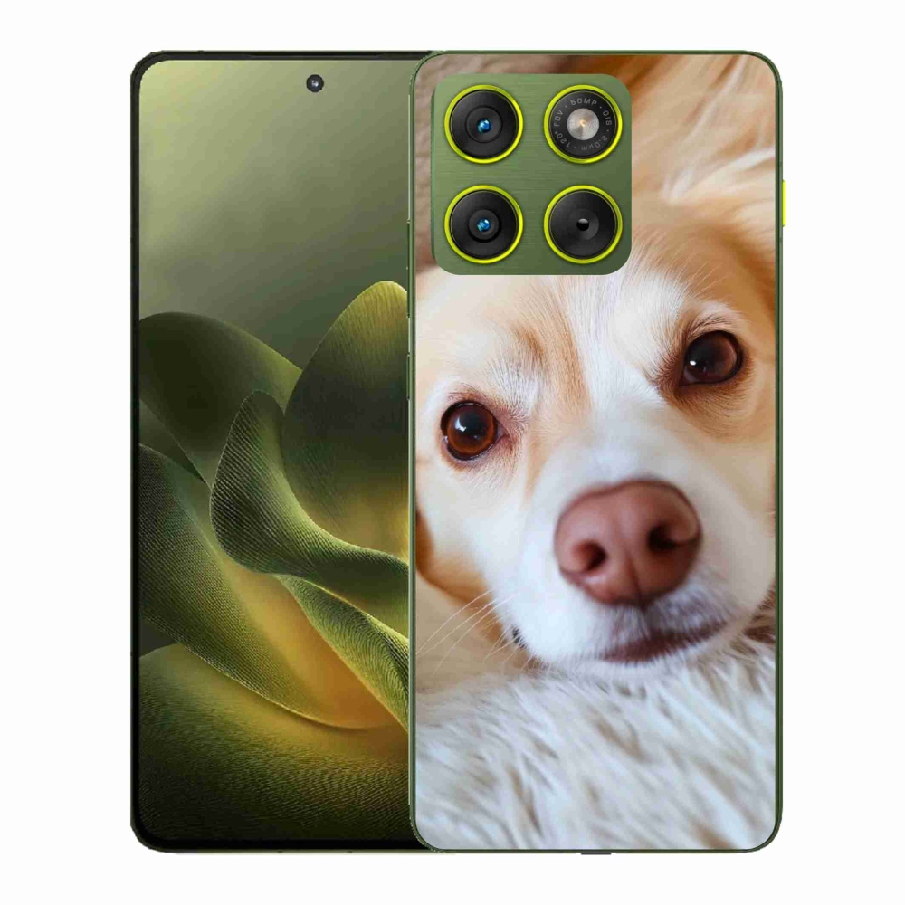 Gélový kryt mmCase na Motorola Edge 70 - Roztomilá čivava