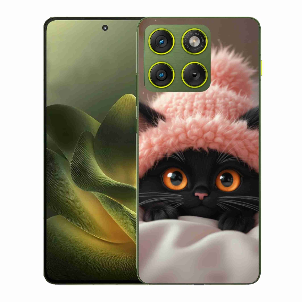 Gélový kryt mmCase na Motorola Edge 70 - roztomilé mačiatko 7