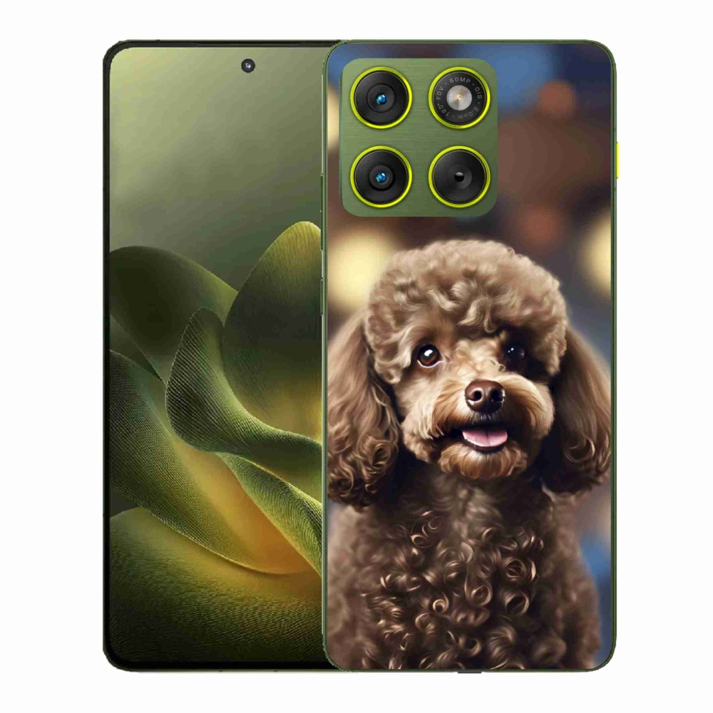 Gélový kryt mmCase na Motorola Edge 70 - roztomilý pudel