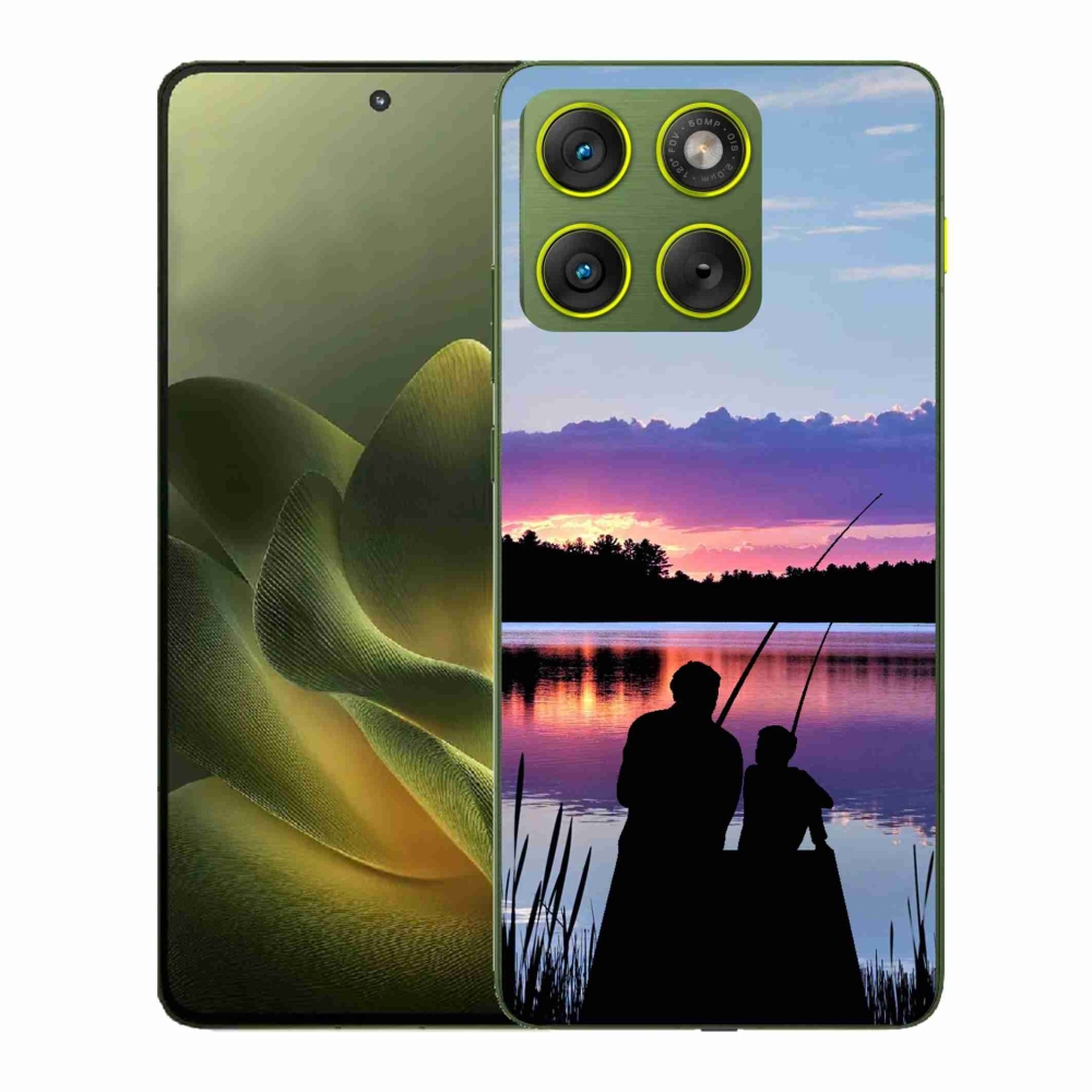 Gélový kryt mmCase na Motorola Edge 70 - rybárčenie 2
