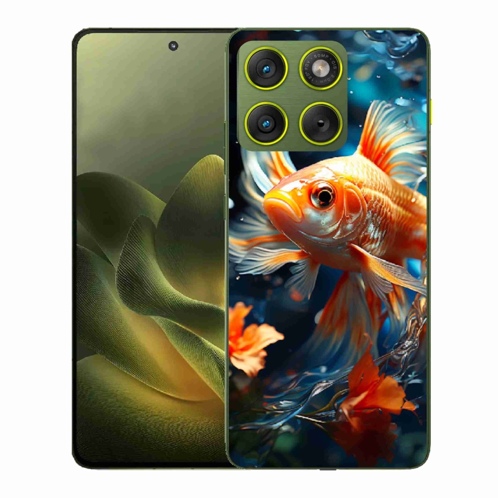 Gélový kryt mmCase na Motorola Edge 70 - rybka