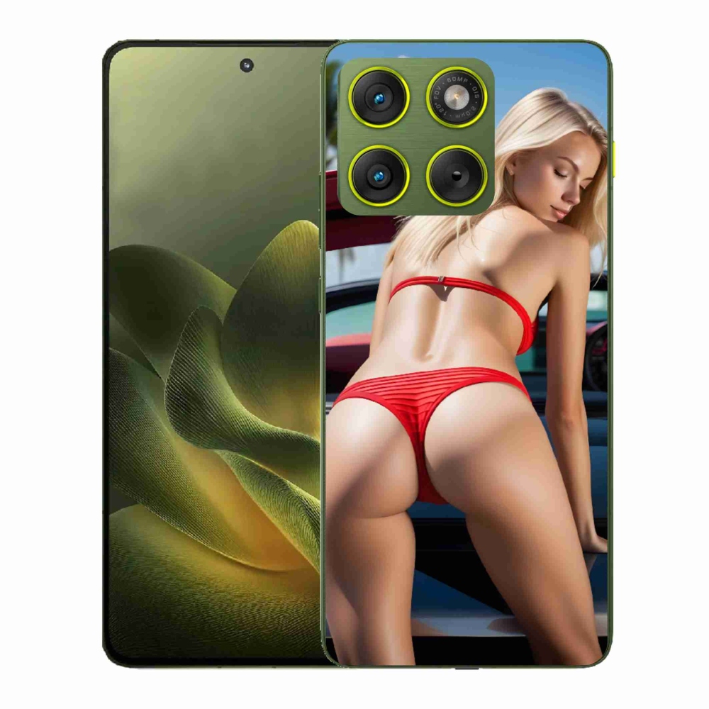 Gélový kryt mmCase na Motorola Edge 70 - sexy žena 2