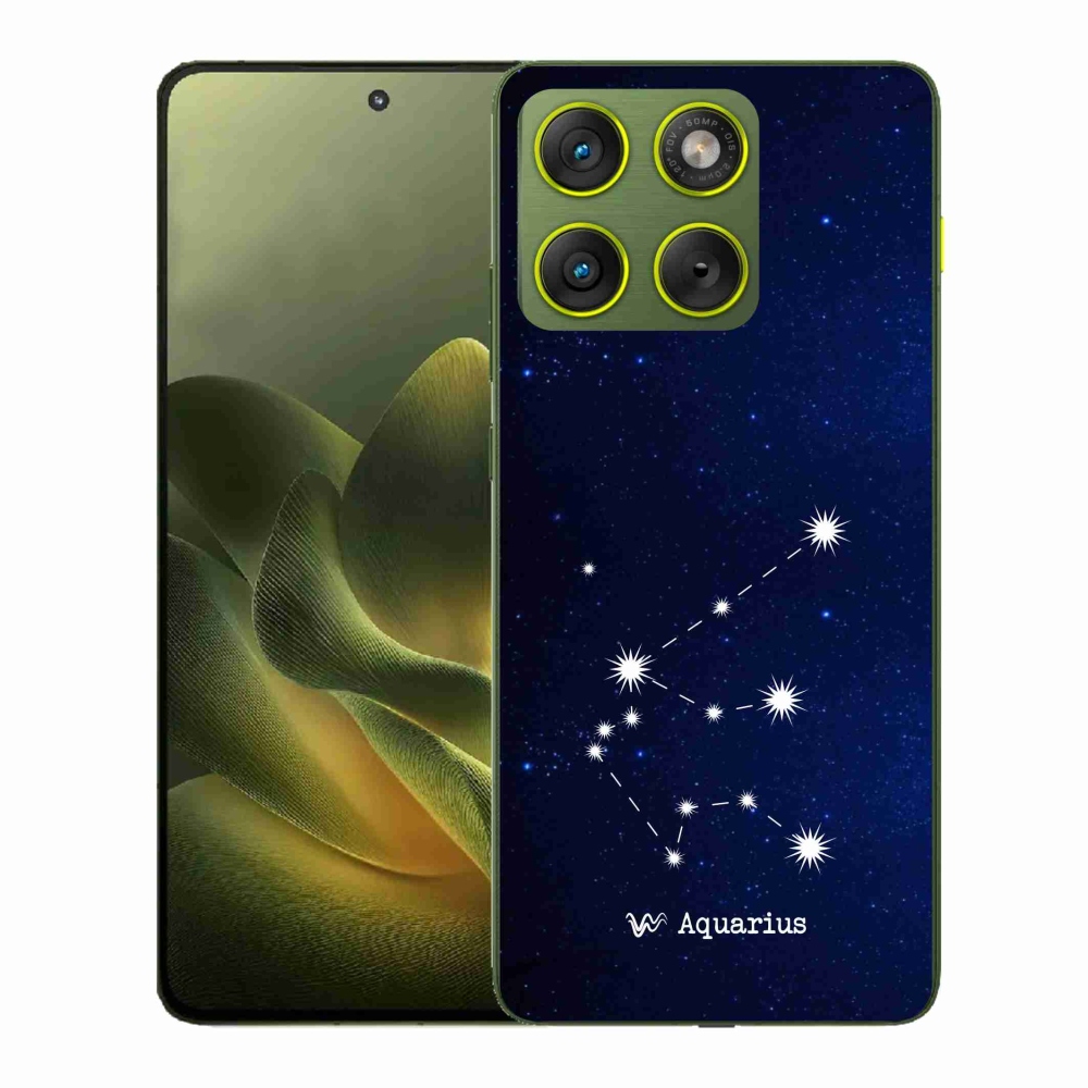 Gélový kryt mmCase na Motorola Edge 70 - súhvezdie Vodnára