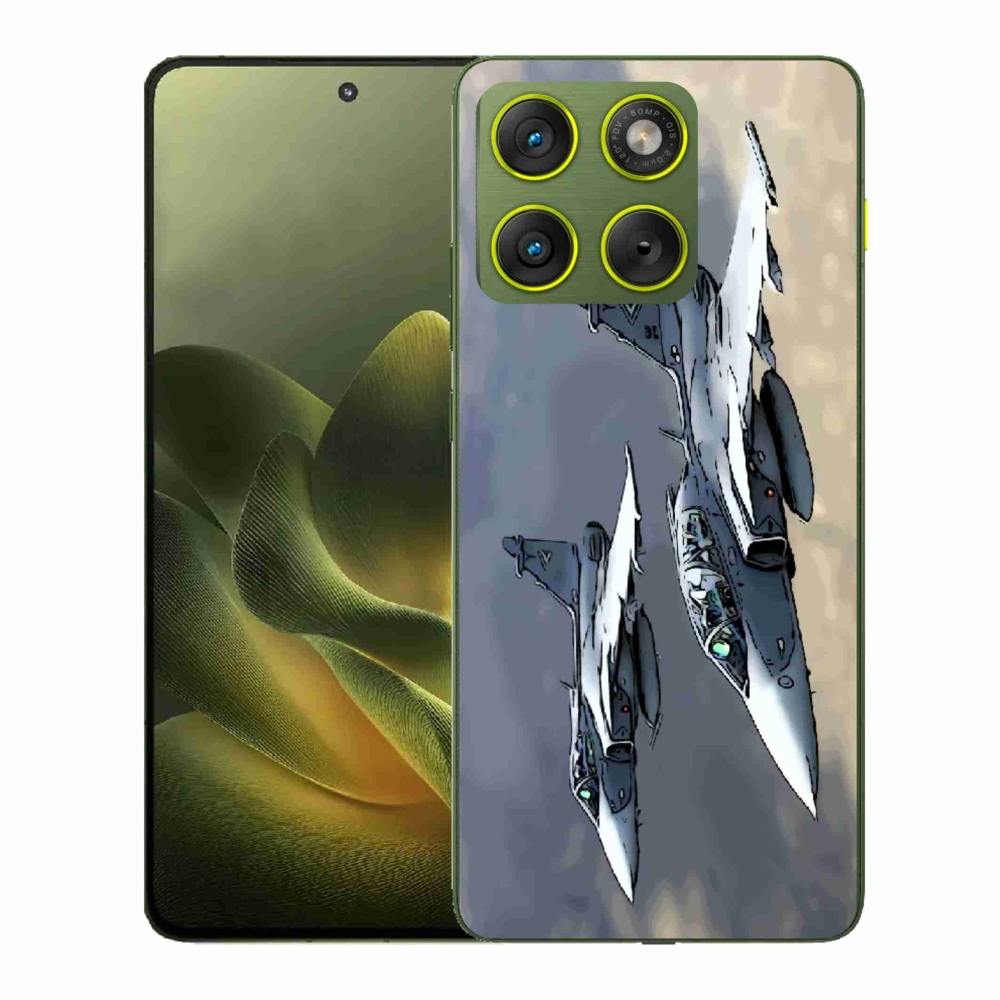 Gélový kryt mmCase na Motorola Edge 70 - stíhačky